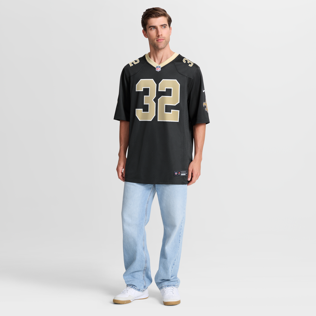 New Orleans Saints Tyrann Mathieu Nike Black Game Jersey product image 7, provided for visual reference and product detail