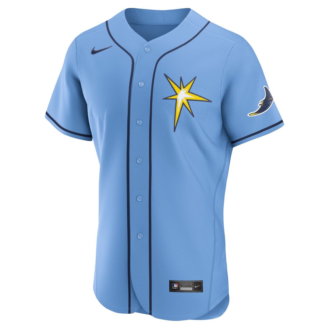 Tampa Bay Rays Nike White Home Authentic Jersey product image 20, provided for visual reference and product detail review