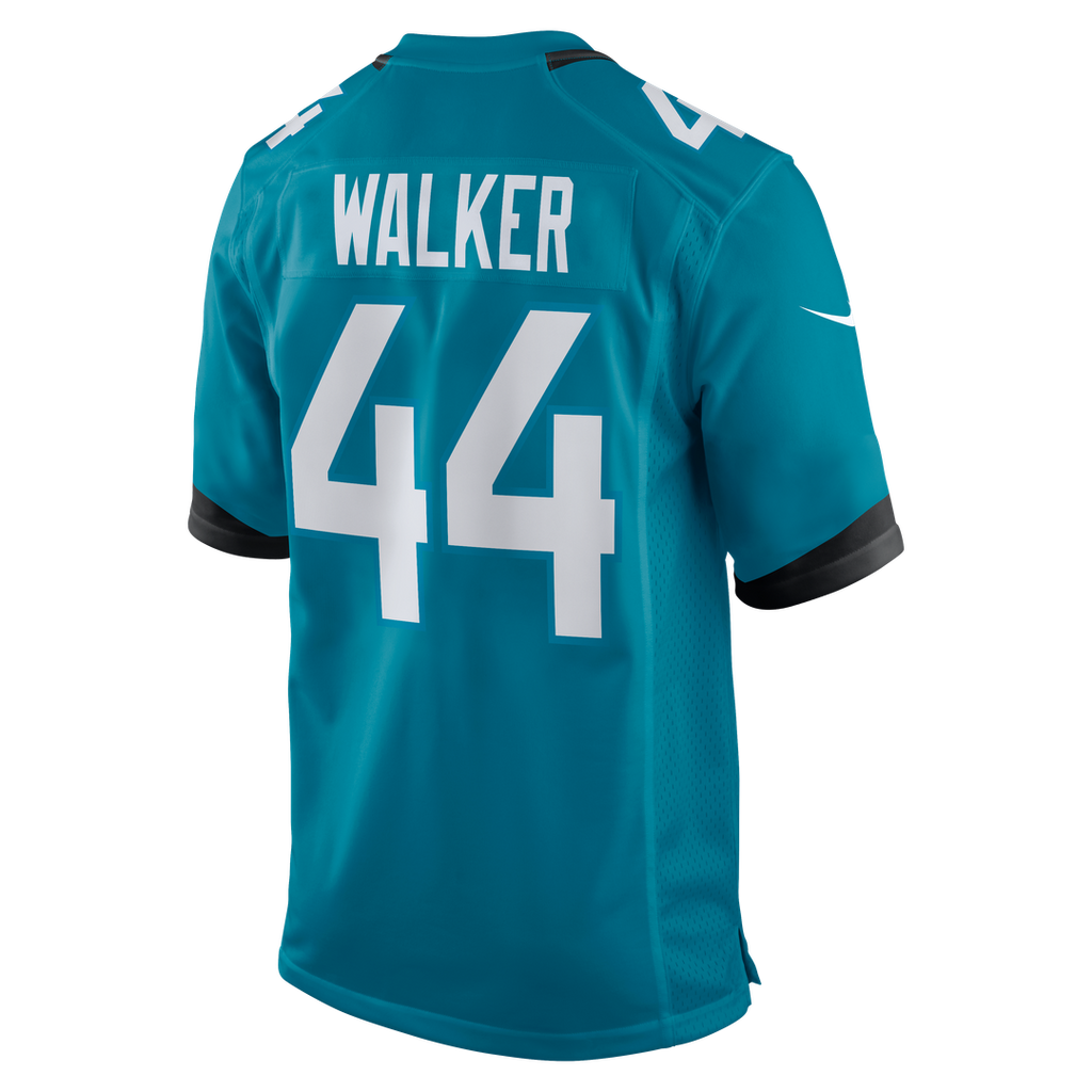 Jacksonville Jaguars Travon Walker Nike Black Player Game Jersey product image 15, provided for visual reference and product