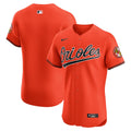 Baltimore Orioles Nike Orange Alternate 2 Elite Jersey product image 1, provided for visual reference and product detail