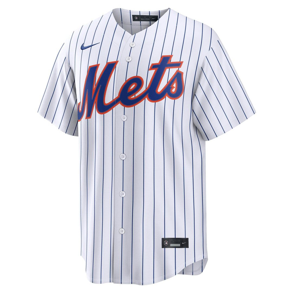 New York Mets Bo Bichette Nike White Home Replica Jersey product image 2, provided for visual reference and product detail