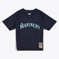Seattle Mariners Ichiro Suzuki Mitchell & Ness Navy Big & Tall Cooperstown Mesh Batting Practice Jersey product image 1,