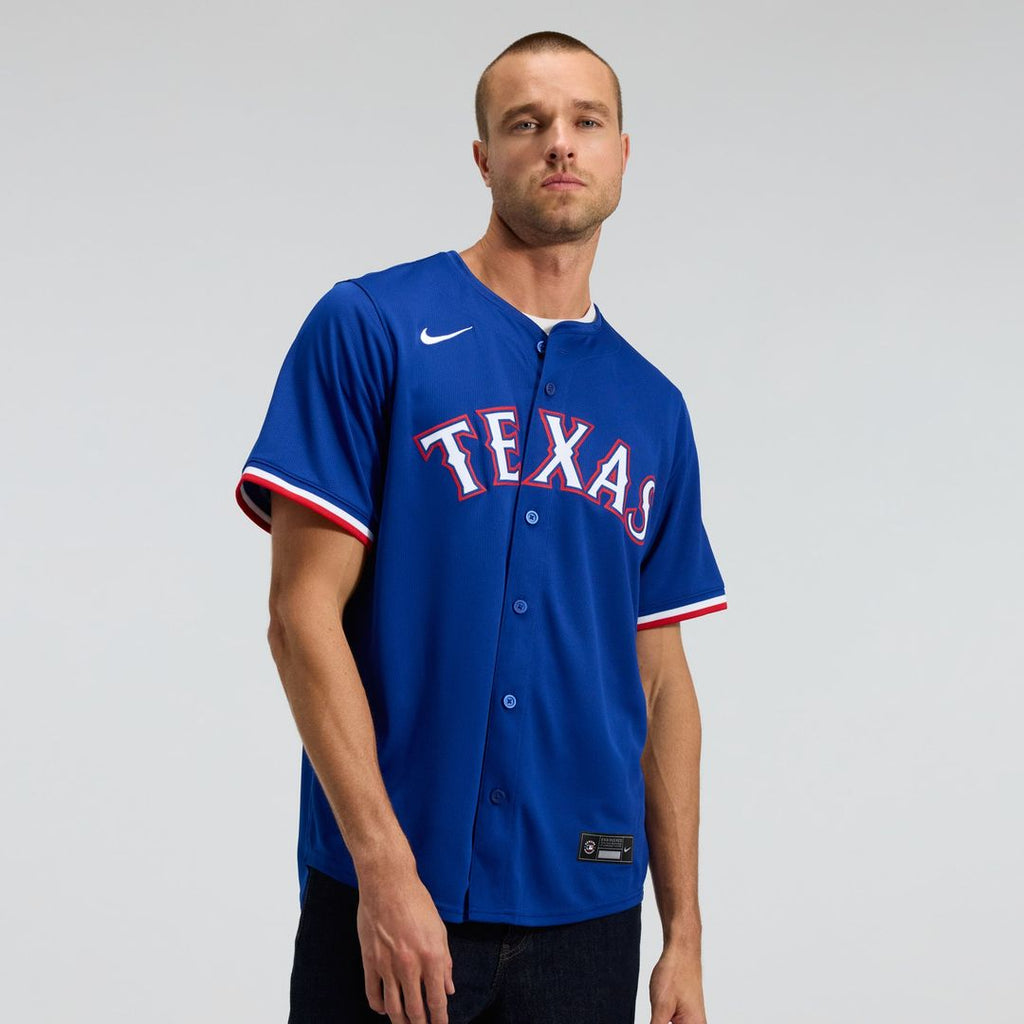 Texas Rangers Corey Seager Nike Royal Alternate 2 Limited Jersey product image 2, provided for visual reference and product