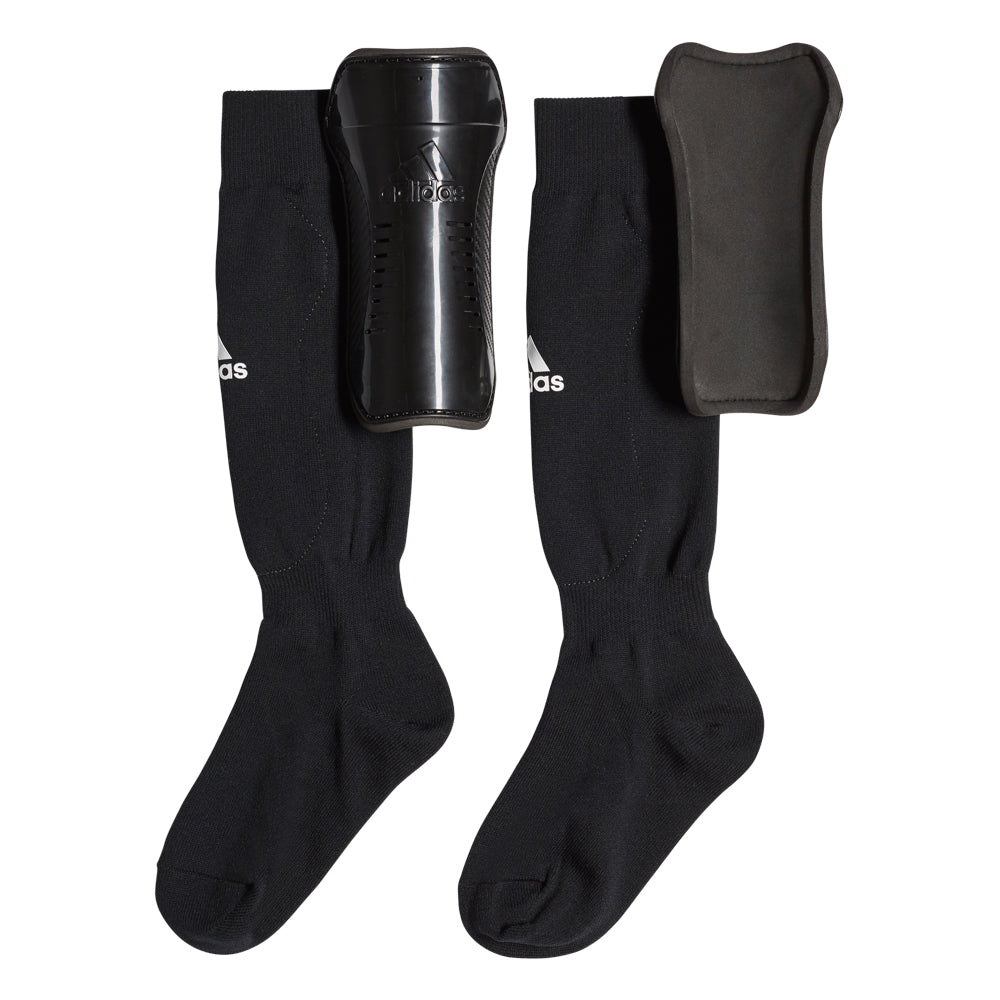 Youth Sock Guard Black Ah7764 product image 1, provided for visual reference and product detail review