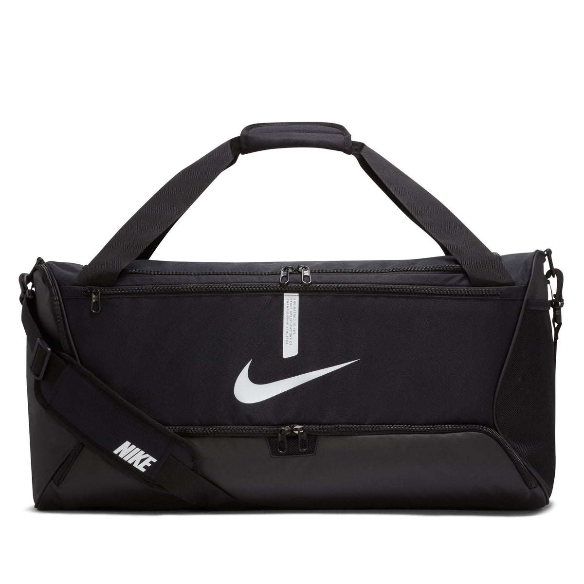 NIKE Academy Team Soccer Duffel Bag - CU8090 010 product image 1, provided for visual reference and product detail review