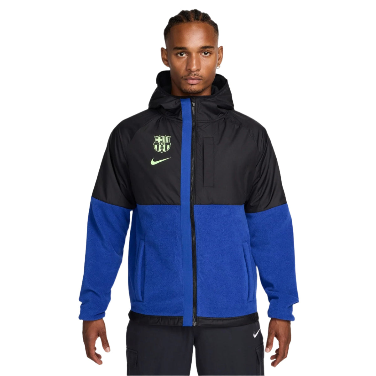 NIKE FC Barcelona Men 3rd Winterized Jacket - FQ3109 010 product image 1, provided for visual reference and product detail