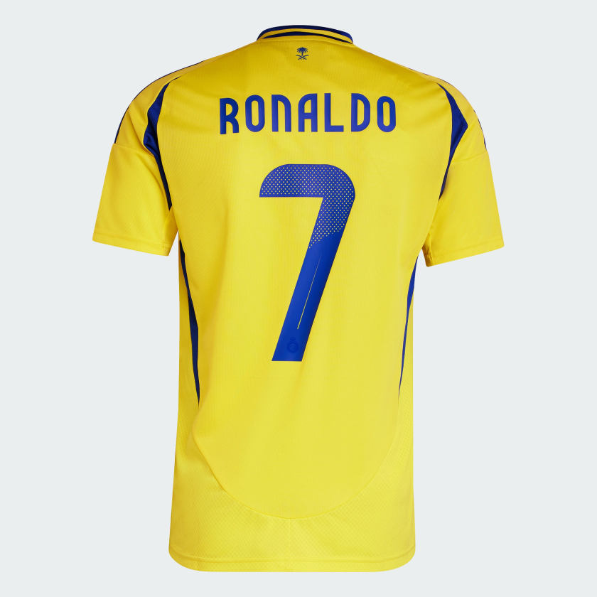 2024/25 ADIDAS Al Nassr FC Ronaldo Men Replica Home Jersey - JP0459 product image 2, provided for visual reference and