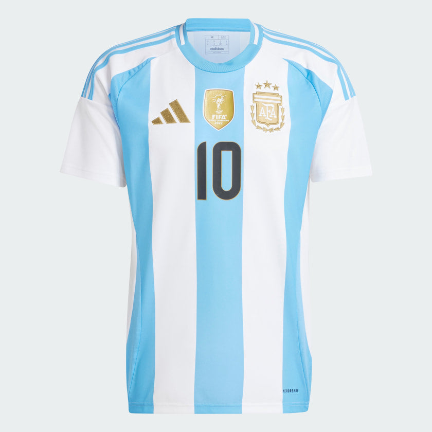 24/25 ADIDAS Argentina Messi Men Replica Home Jersey product image 2, provided for visual reference and product detail review