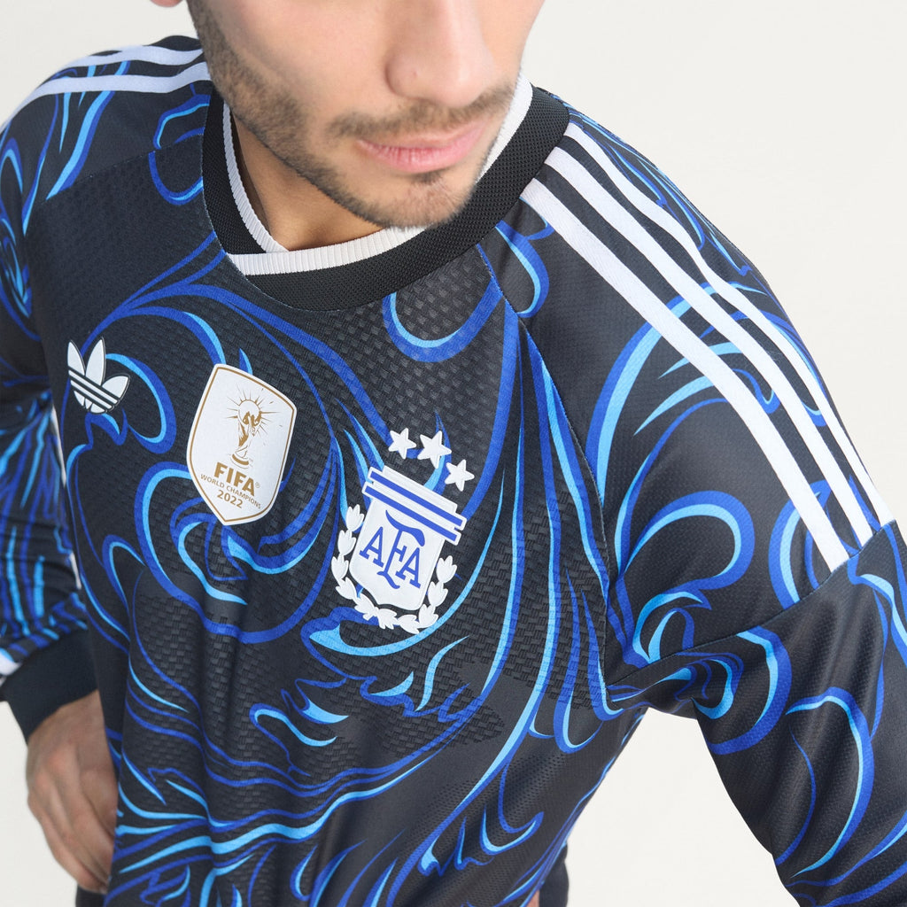 Adidas Argentina Away Men Authentic LS Jersey 26/27 - KB0643 product image 6, provided for visual reference and product