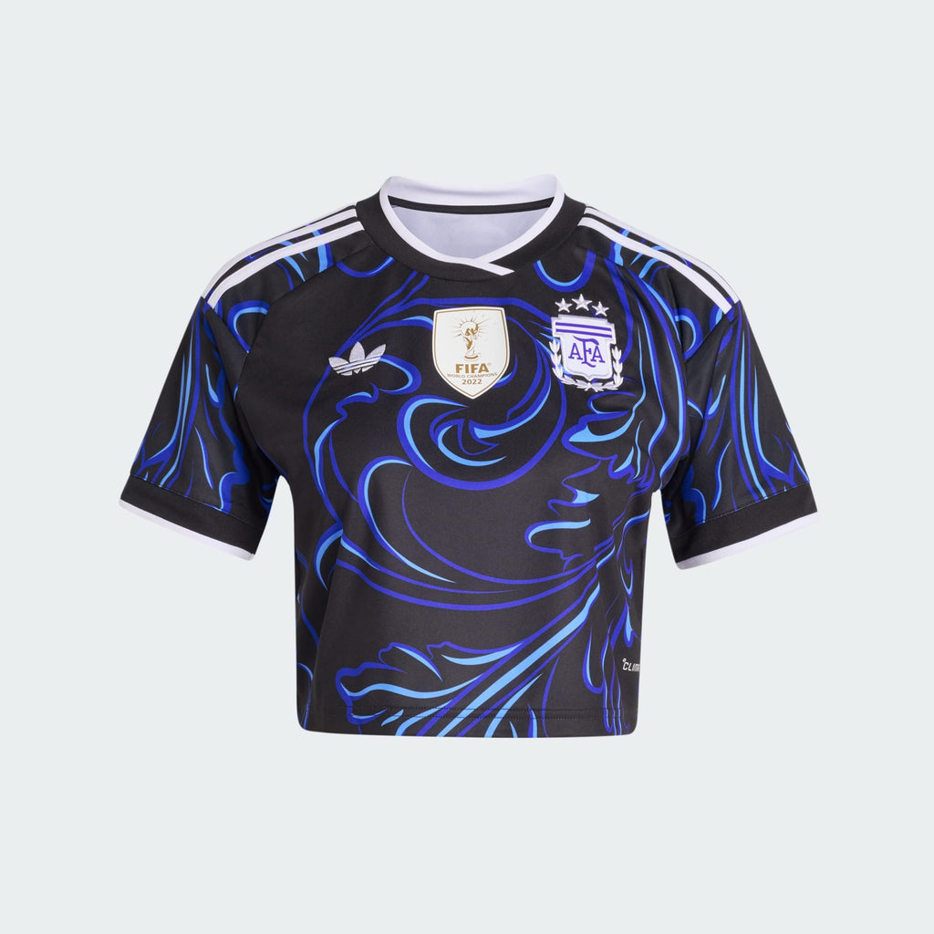 Adidas Argentina Women Away Cropped Jersey 26/27 - KE5984 product image 1, provided for visual reference and product detail