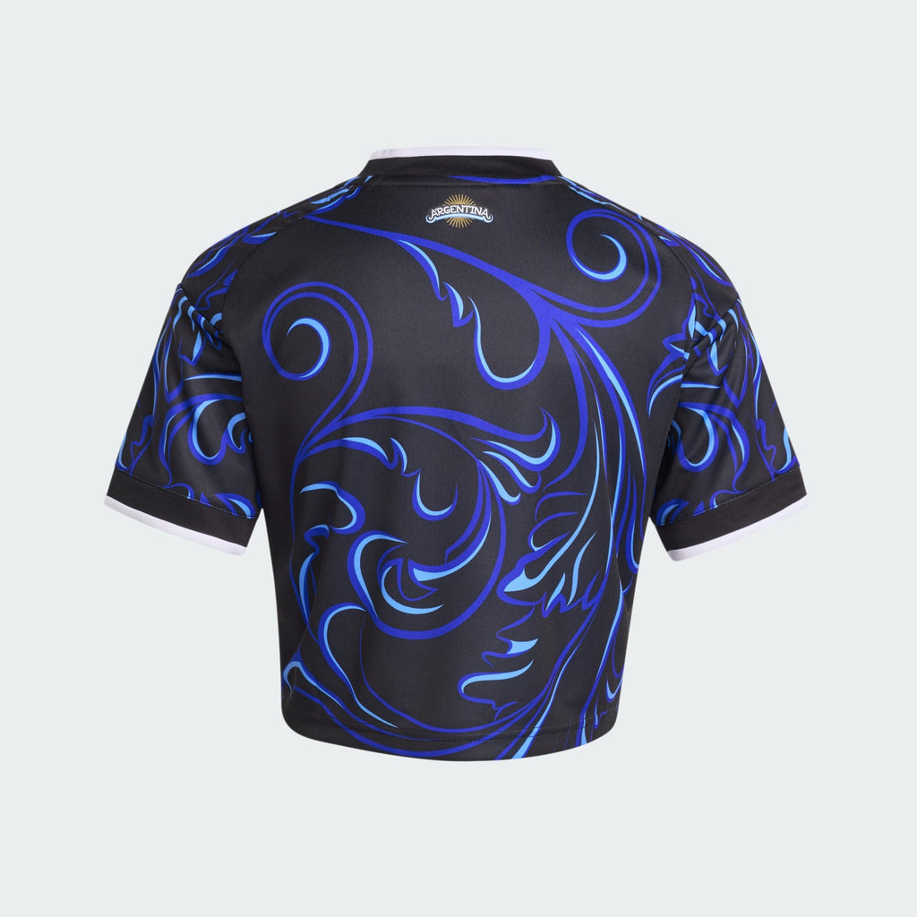 Adidas Argentina Women Away Cropped Jersey 26/27 - KE5984 product image 2, provided for visual reference and product detail