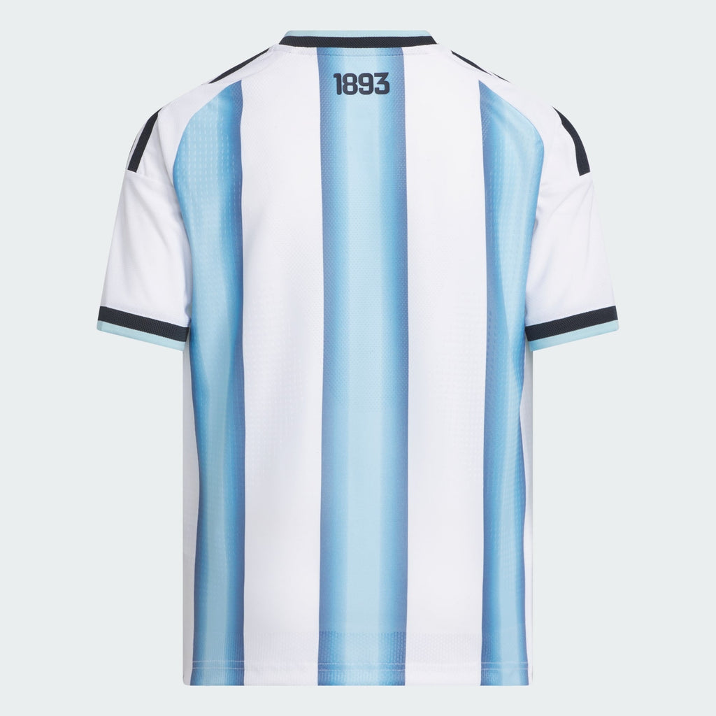 ADIDAS Argentina Youth Authentic Home Jersey 2026 - KA4285 product image 2, provided for visual reference and product detail