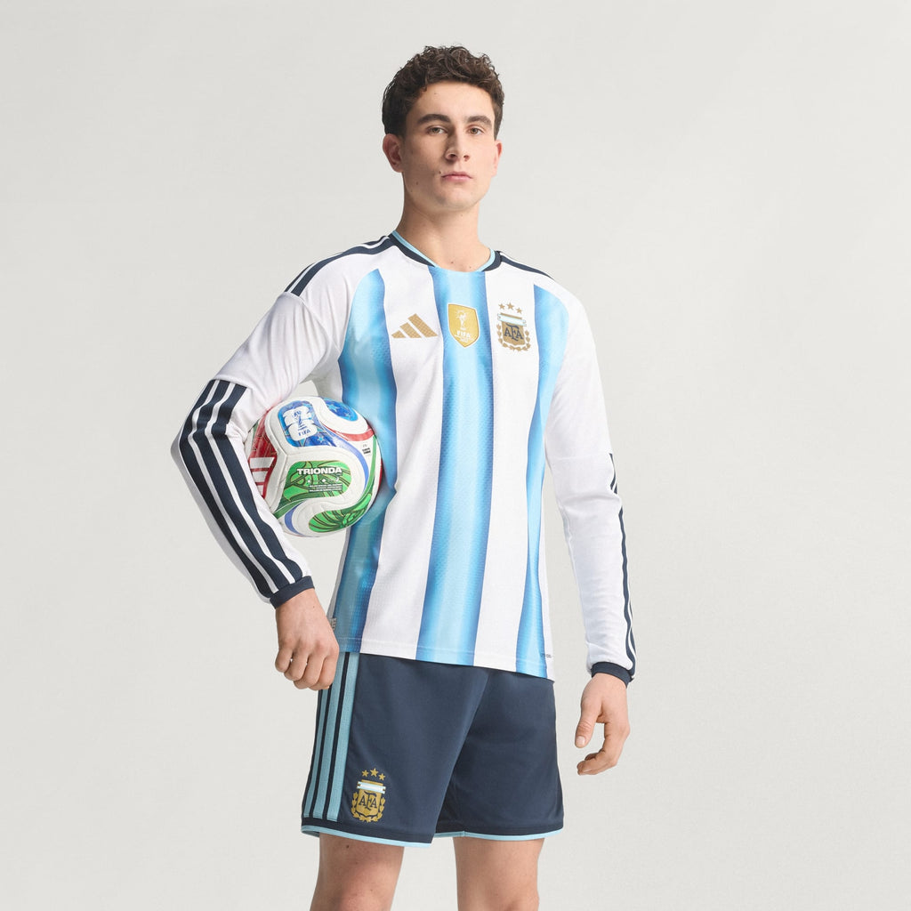 ADIDAS Argentina Men Authentic Home LS Jersey 2026 - KA8068 product image 3, provided for visual reference and product