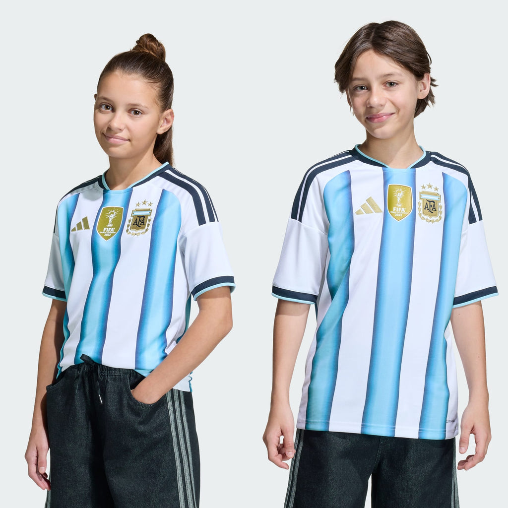 ADIDAS Argentina Youth Home Jersey 2026 - KA8119 product image 3, provided for visual reference and product detail review