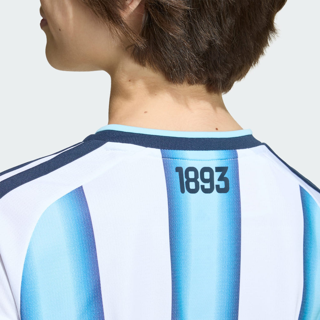 ADIDAS Argentina Youth Home Jersey 2026 - KA8119 product image 7, provided for visual reference and product detail review