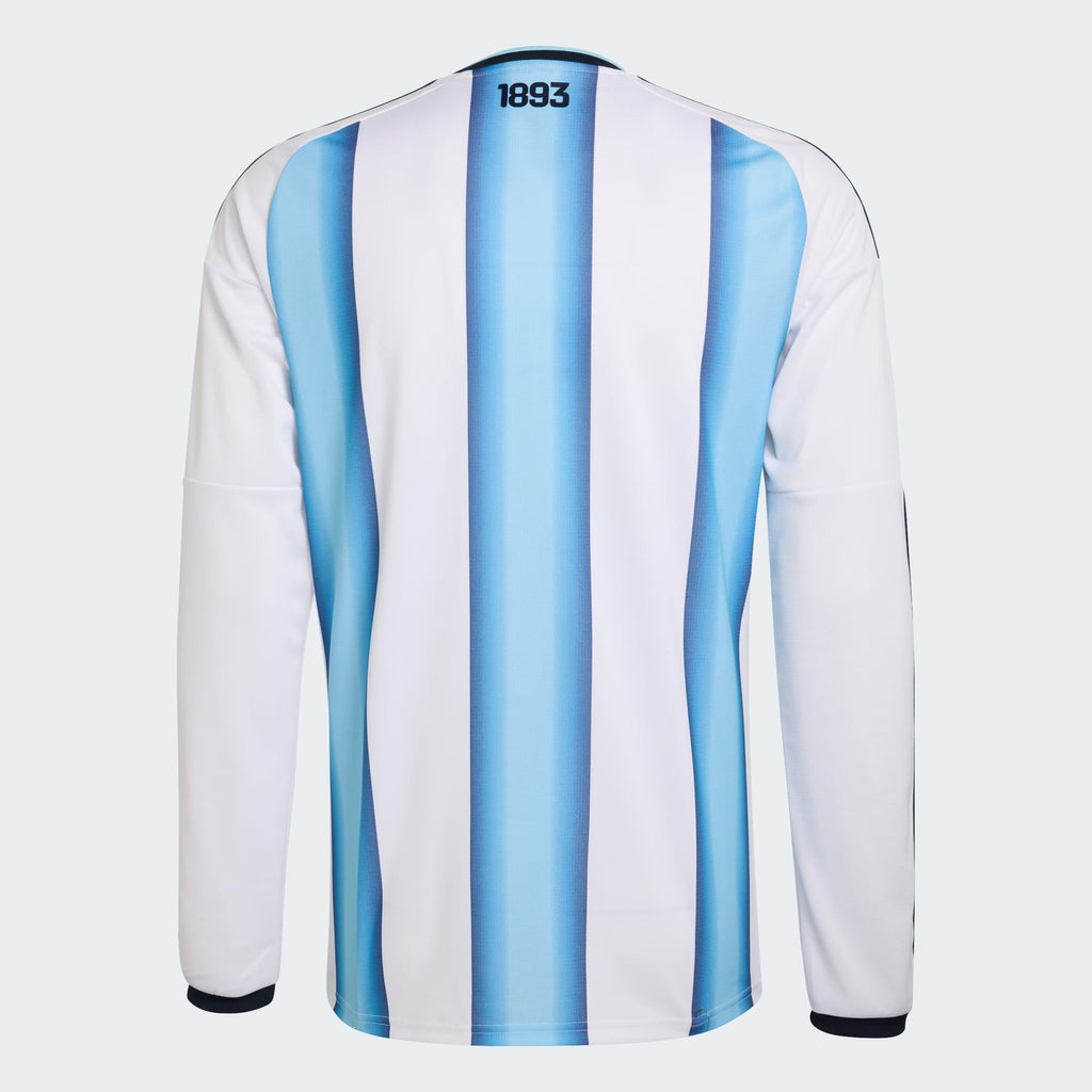 ADIDAS Argentina Men Home Long Sleeve Jersey 2026 - KA8126 product image 2, provided for visual reference and product detail
