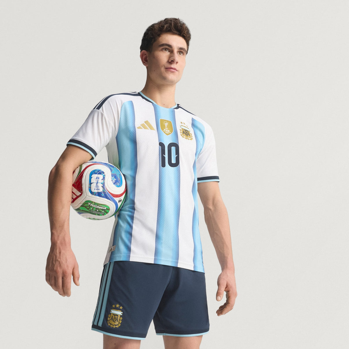 ADIDAS Argentina Men Messi Authentic Home Jersey 2026 - KH3934 product image 2, provided for visual reference and product