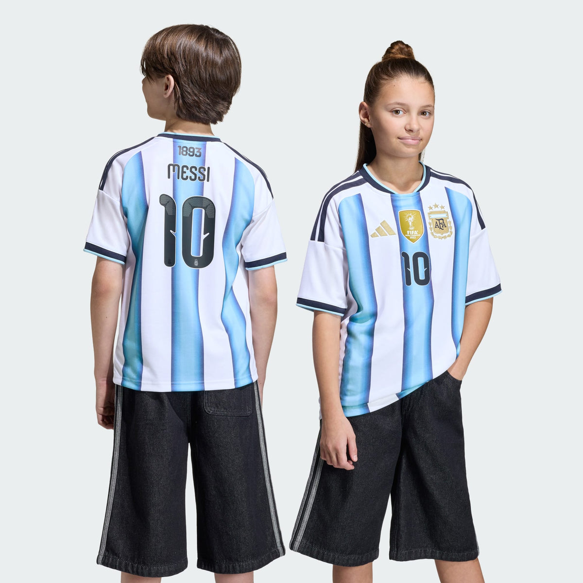 ADIDAS Argentina Messi Youth Home Jersey 2026 - KA8115 product image 5, provided for visual reference and product detail