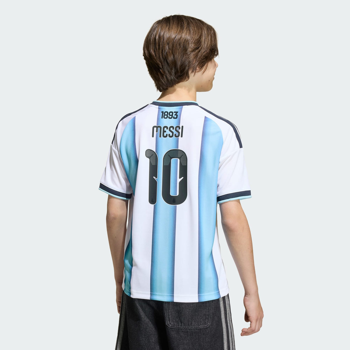 ADIDAS Argentina Messi Youth Home Jersey 2026 - KA8115 product image 3, provided for visual reference and product detail