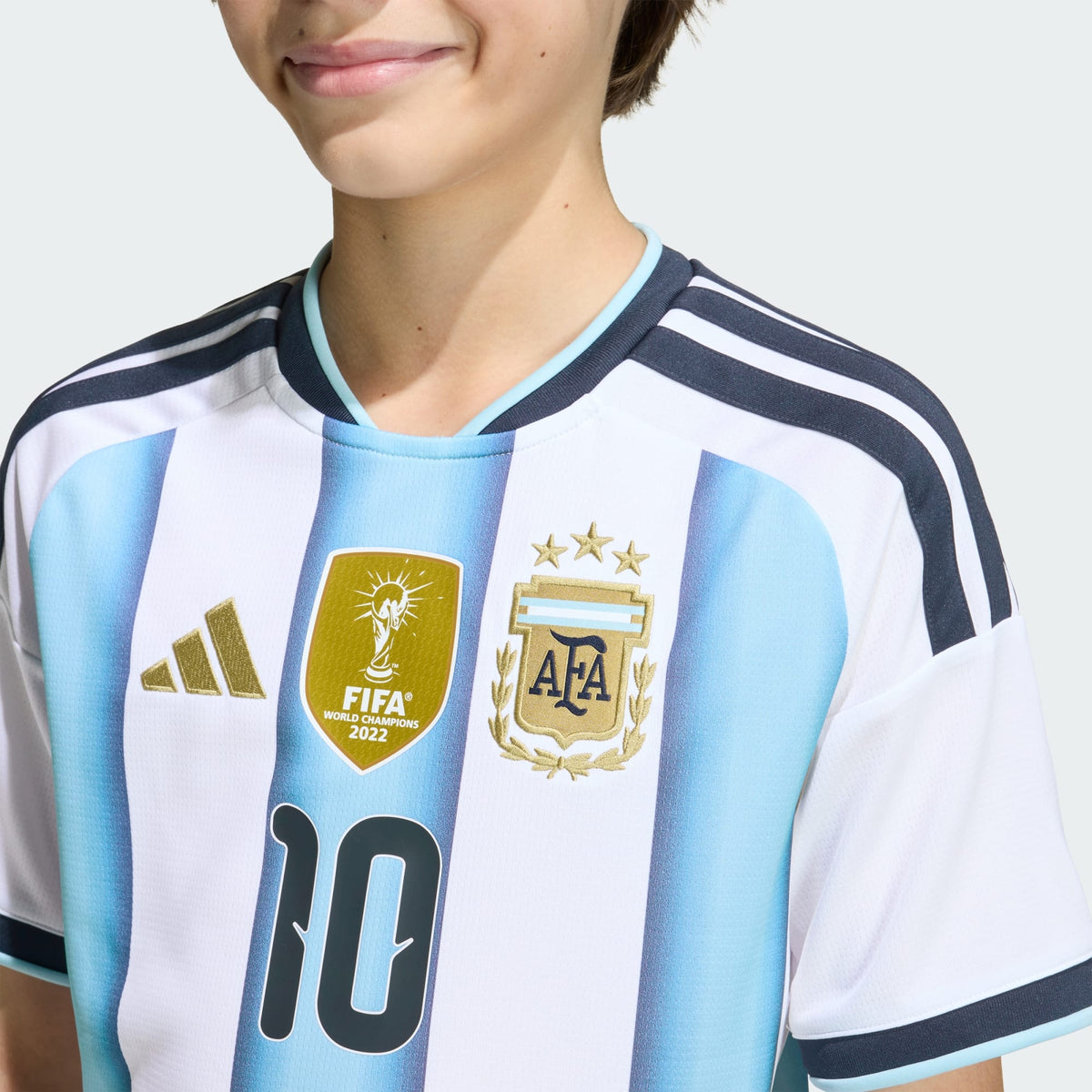 ADIDAS Argentina Messi Youth Home Jersey 2026 - KA8115 product image 2, provided for visual reference and product detail