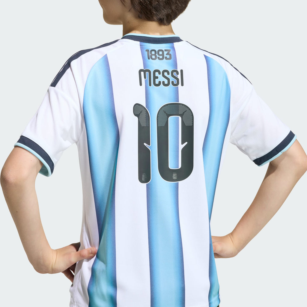 ADIDAS Argentina Messi Youth Home Jersey 2026 - KA8115 product image 4, provided for visual reference and product detail