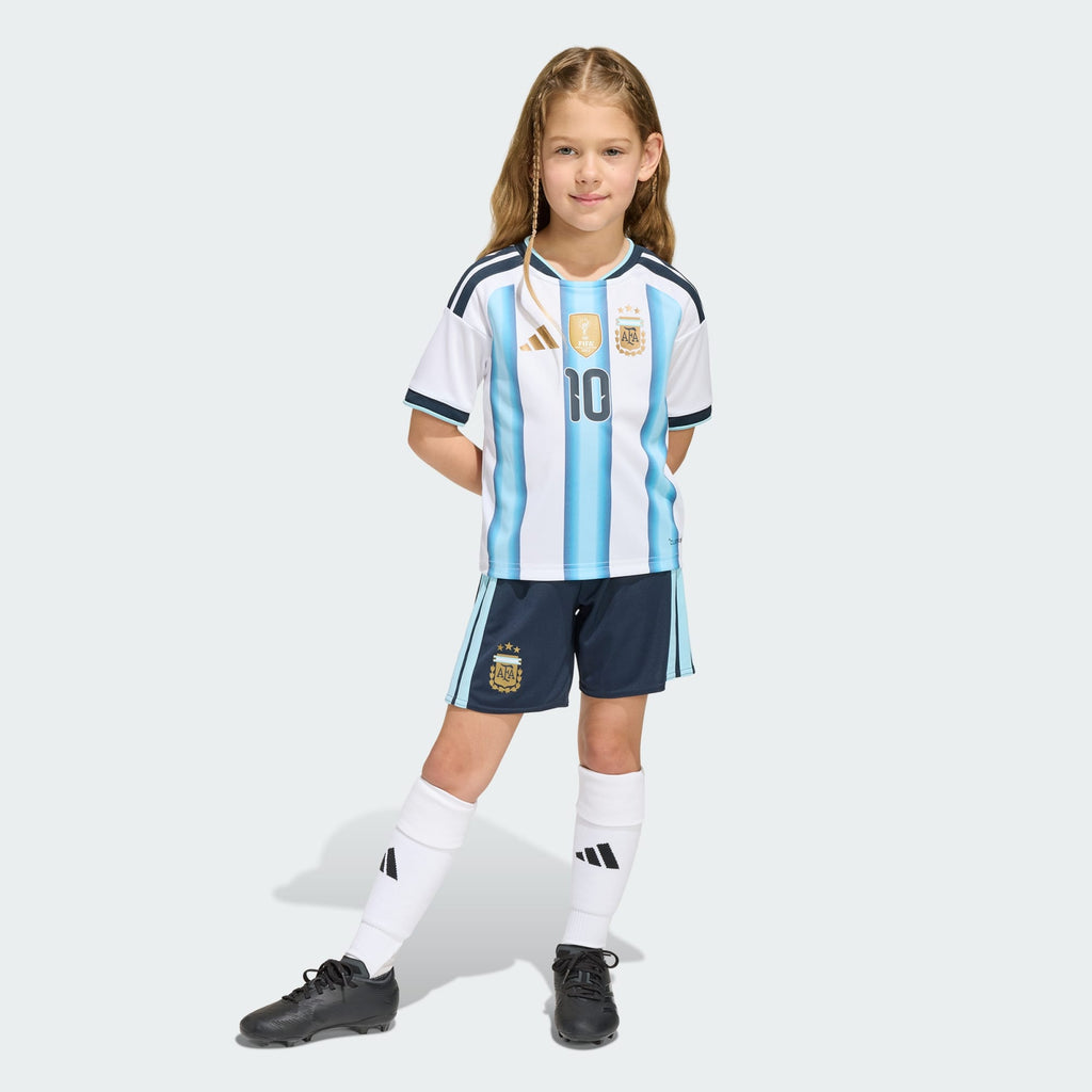 ADIDAS Argentina Messi Kids Home Kit 2026 - KT0390 product image 4, provided for visual reference and product detail review