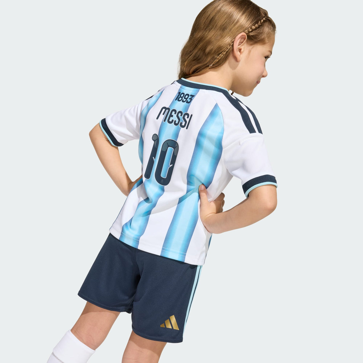ADIDAS Argentina Messi Kids Home Kit 2026 - KT0390 product image 8, provided for visual reference and product detail review