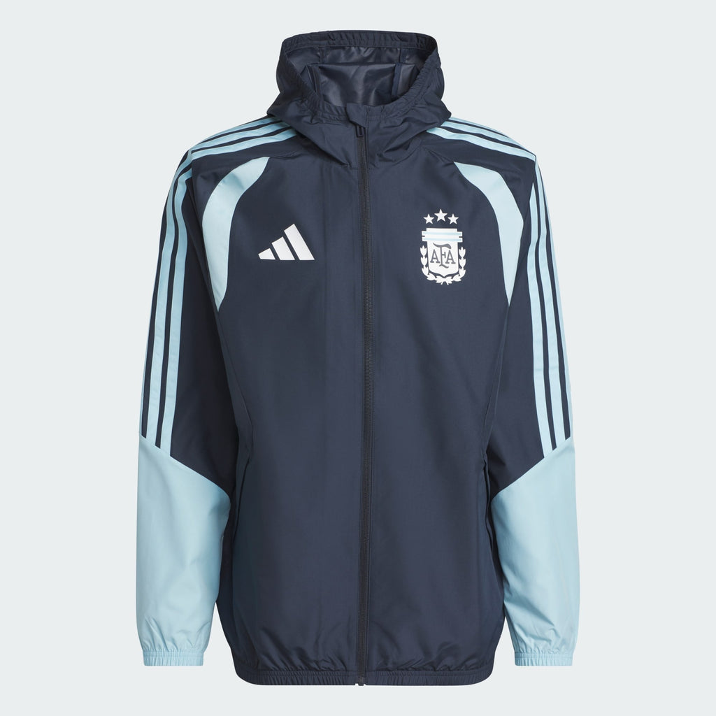 ADIDAS 2026 Argentina Men Tiro All Weather Jacket - JY7049 product image 1, provided for visual reference and product detail