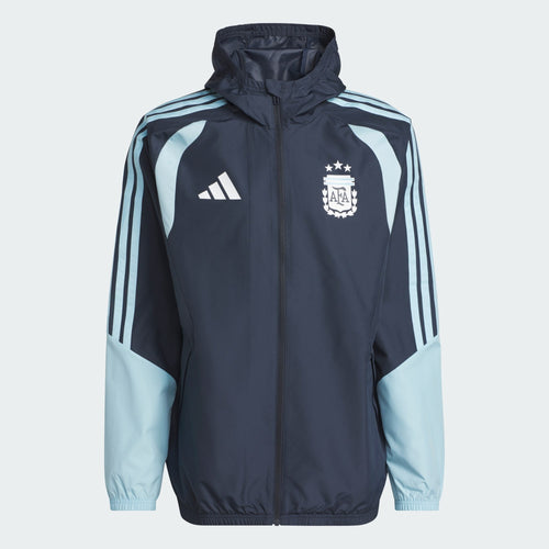 ADIDAS 2026 Argentina Men Tiro All Weather Jacket - JY7049 product image 1, provided for visual reference and product detail