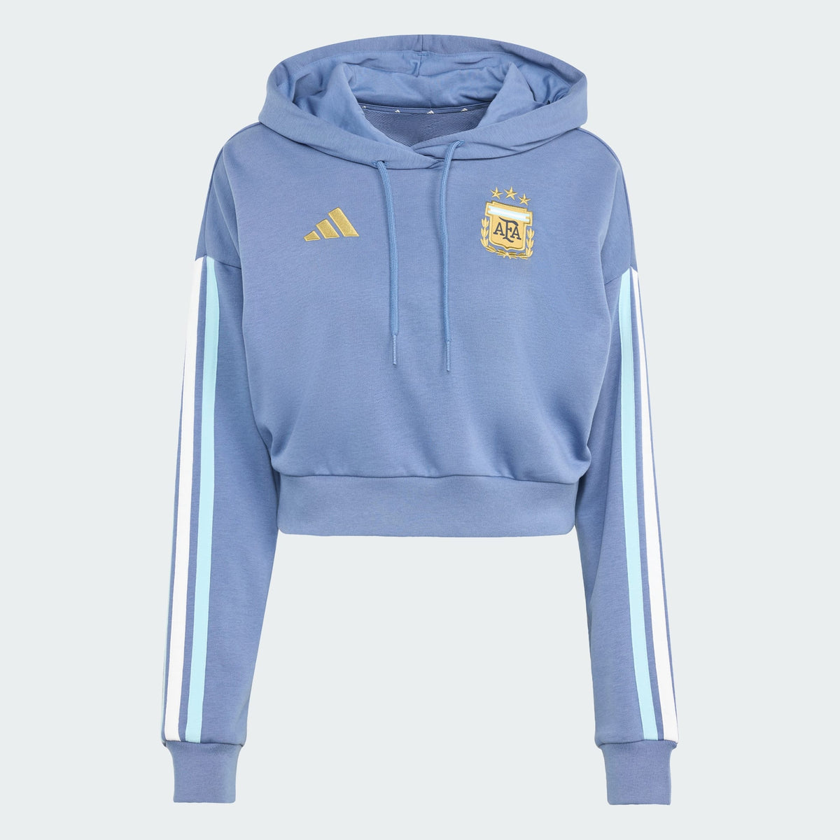 ADIDAS 2026 Argentina Women DNA Hoodie - JZ6384 product image 1, provided for visual reference and product detail review