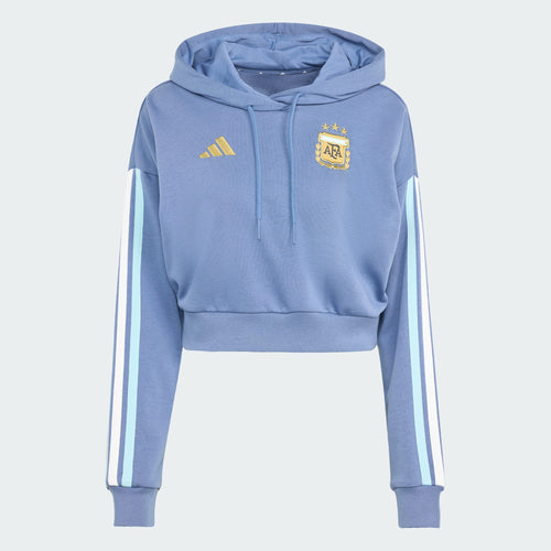 ADIDAS 2026 Argentina Women DNA Hoodie - JZ6384 product image 1, provided for visual reference and product detail review