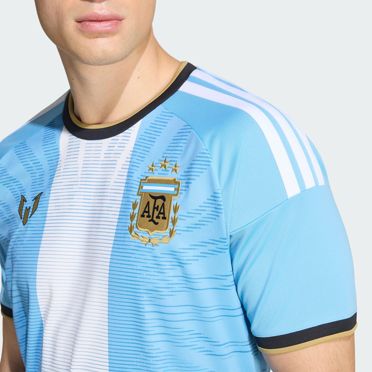Adidas Argentina Messi 26 Jersey LD3319 product image 2, provided for visual reference and product detail review