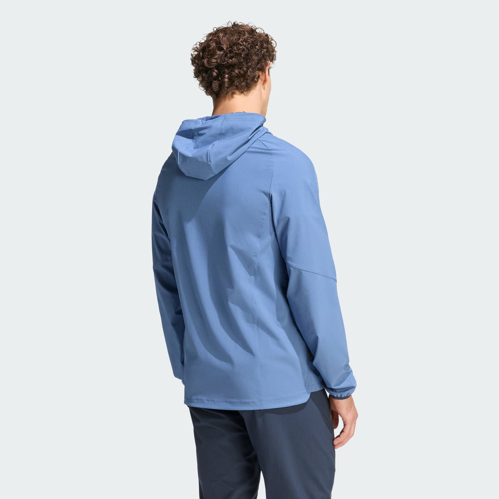 ADIDAS 2026 Argentina Men Tiro Travel FZ Windbreaker - JZ6313 product image 3, provided for visual reference and product
