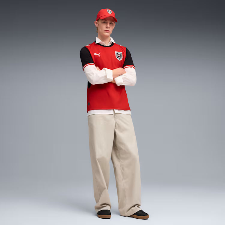 Puma Austria Men Home Jersey 26/27 - 783200 01 product image 5, provided for visual reference and product detail review