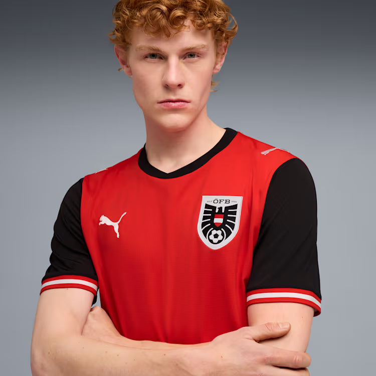 Puma Austria Men Home Jersey 26/27 - 783200 01 product image 4, provided for visual reference and product detail review