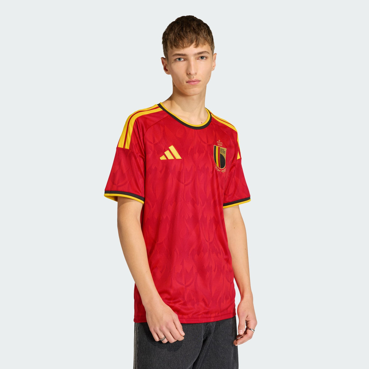 ADIDAS Belgium Men Home Jersey 2026 - JM8381 product image 5, provided for visual reference and product detail review