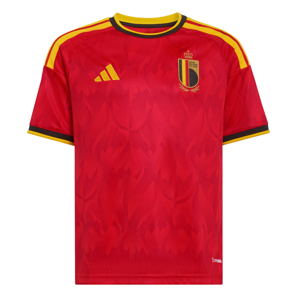 ADIDAS Belgium Youth Home Jersey 2026 - JZ5988 product image 1, provided for visual reference and product detail review