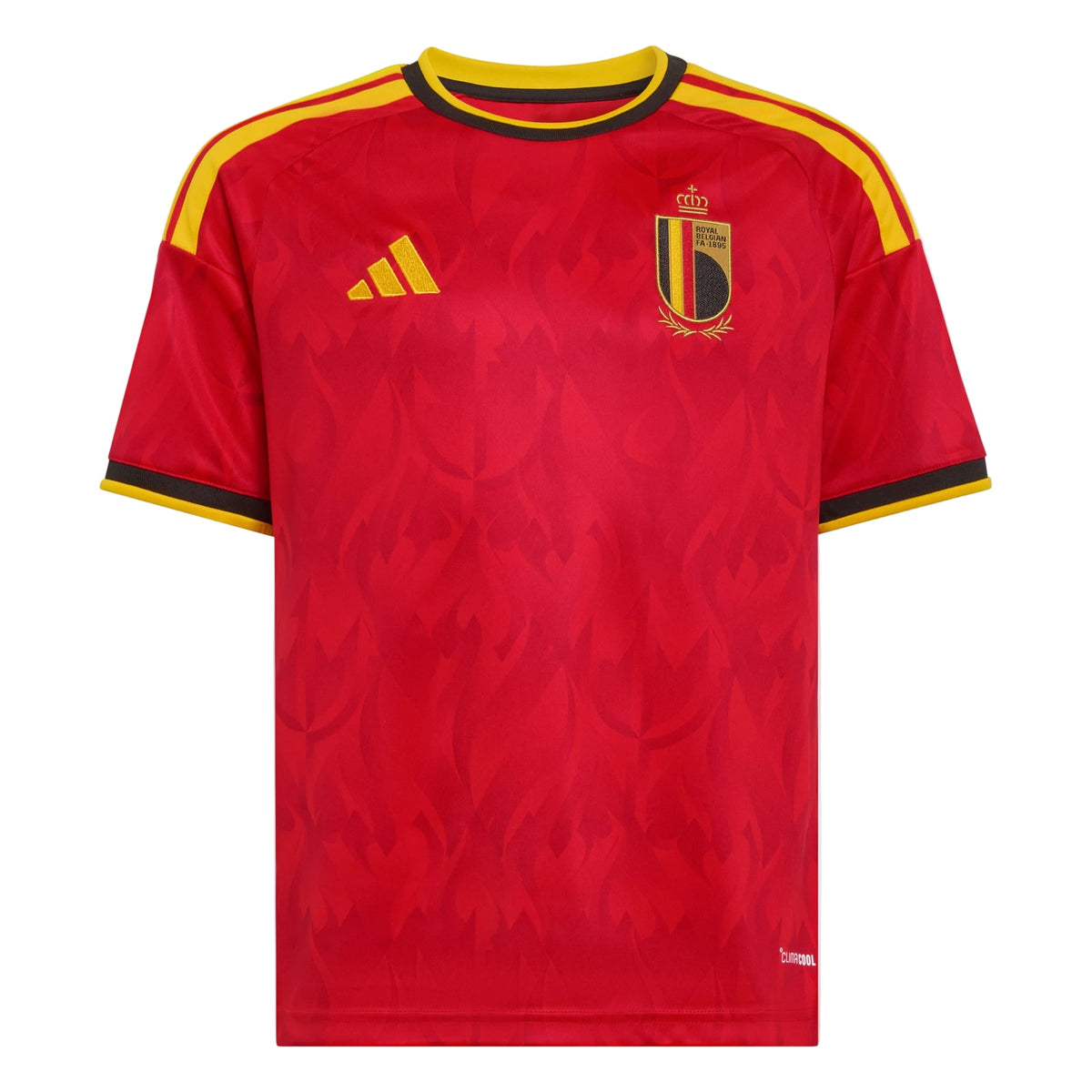 ADIDAS Belgium Youth Home Jersey 2026 - JZ5988 product image 1, provided for visual reference and product detail review