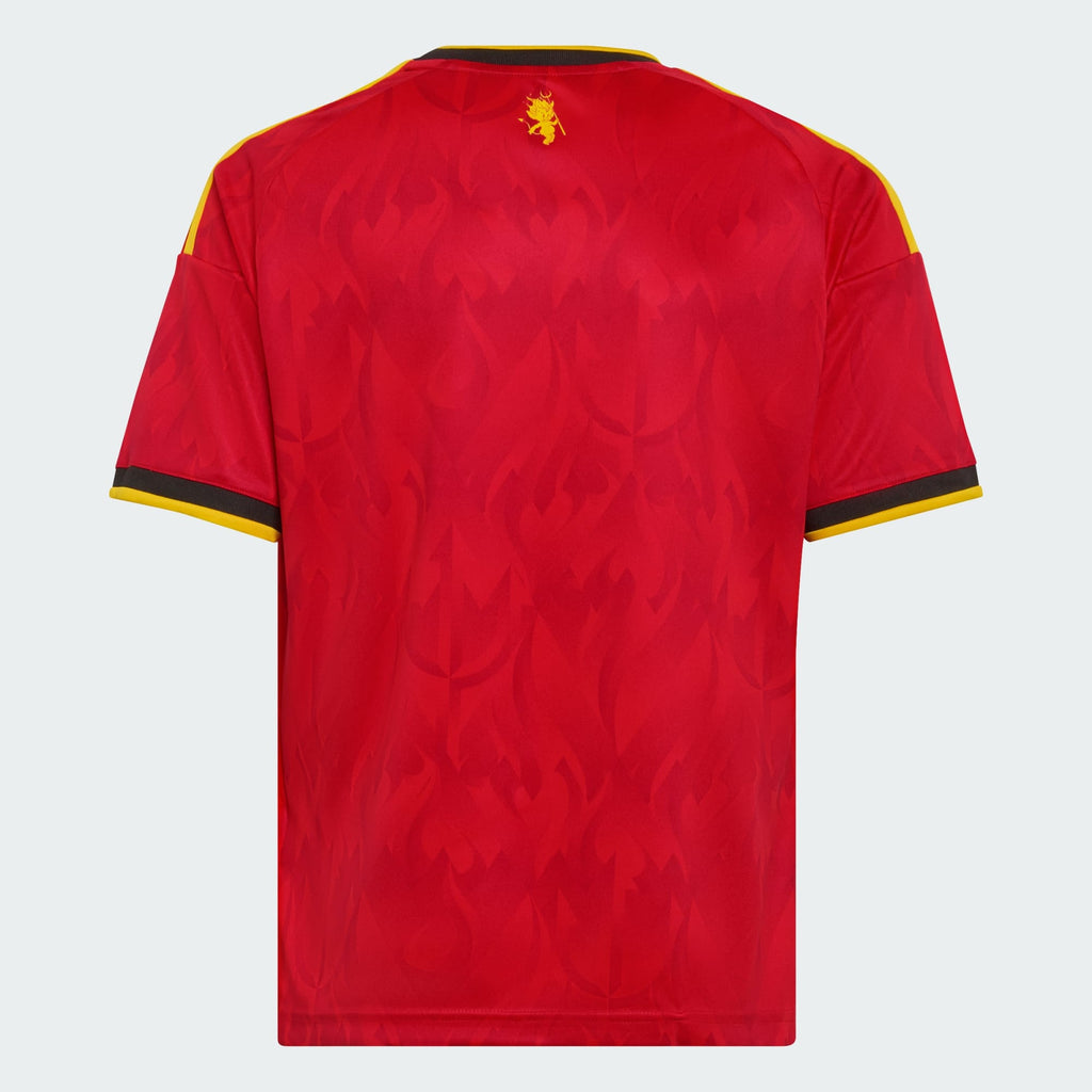 ADIDAS Belgium Youth Home Jersey 2026 - JZ5988 product image 2, provided for visual reference and product detail review