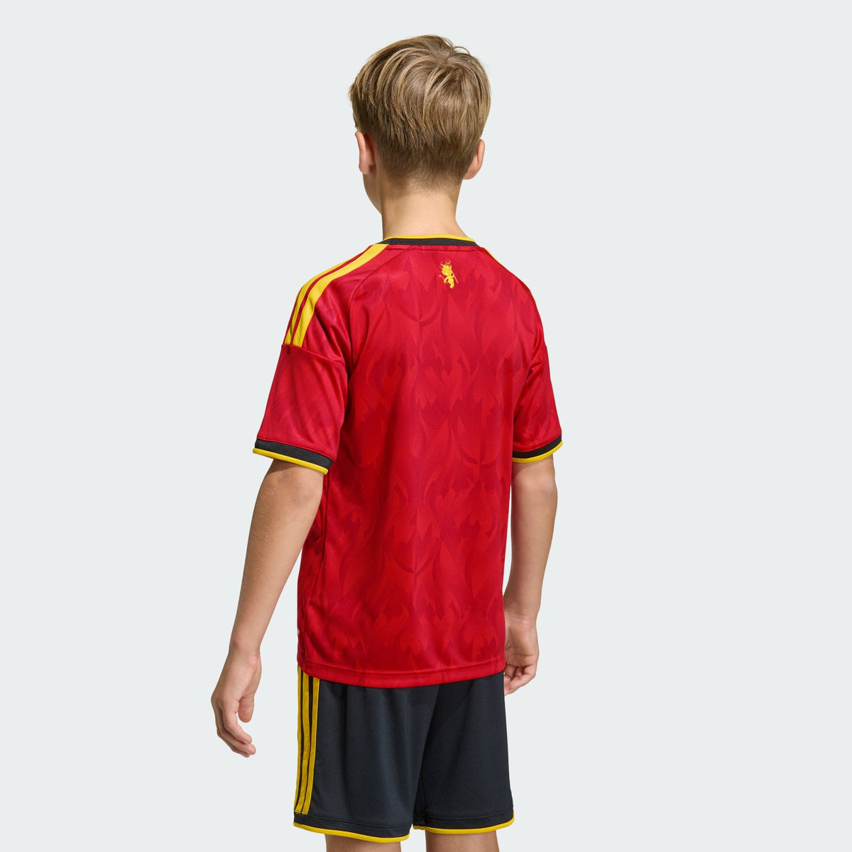 ADIDAS Belgium Youth Home Jersey 2026 - JZ5988 product image 4, provided for visual reference and product detail review