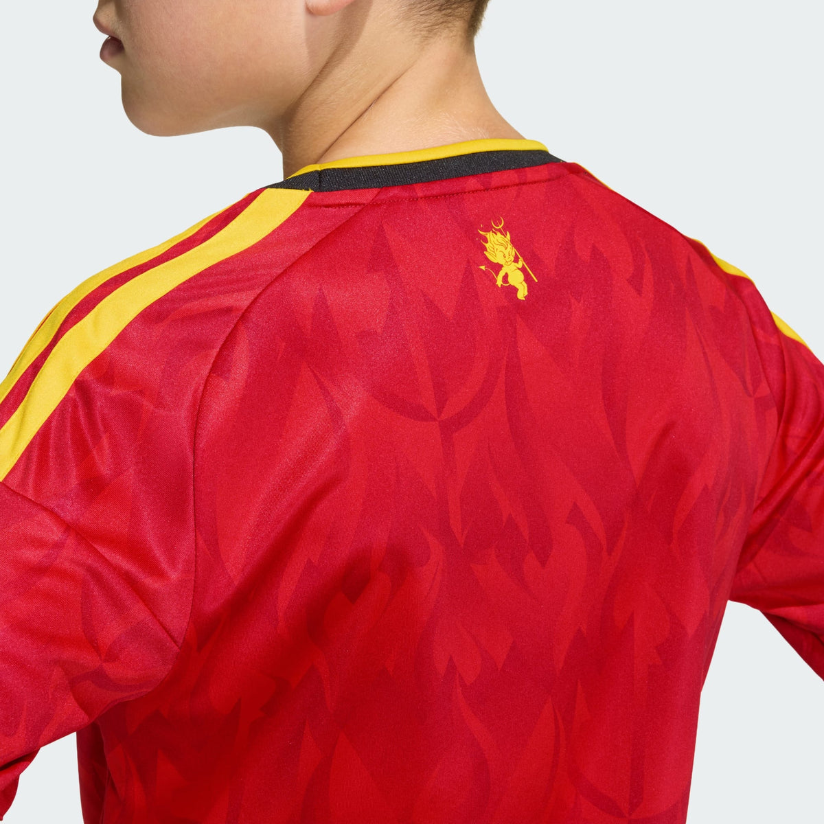 ADIDAS Belgium Youth Home Jersey 2026 - JZ5988 product image 6, provided for visual reference and product detail review
