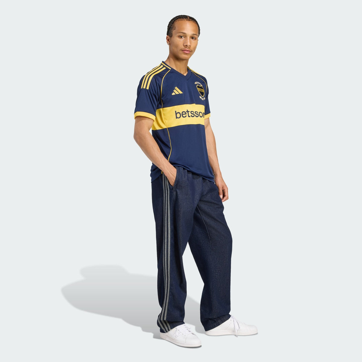 ADIDAS Boca Juniors Men Home Jersey 25/26 - JJ4298 product image 5, provided for visual reference and product detail review