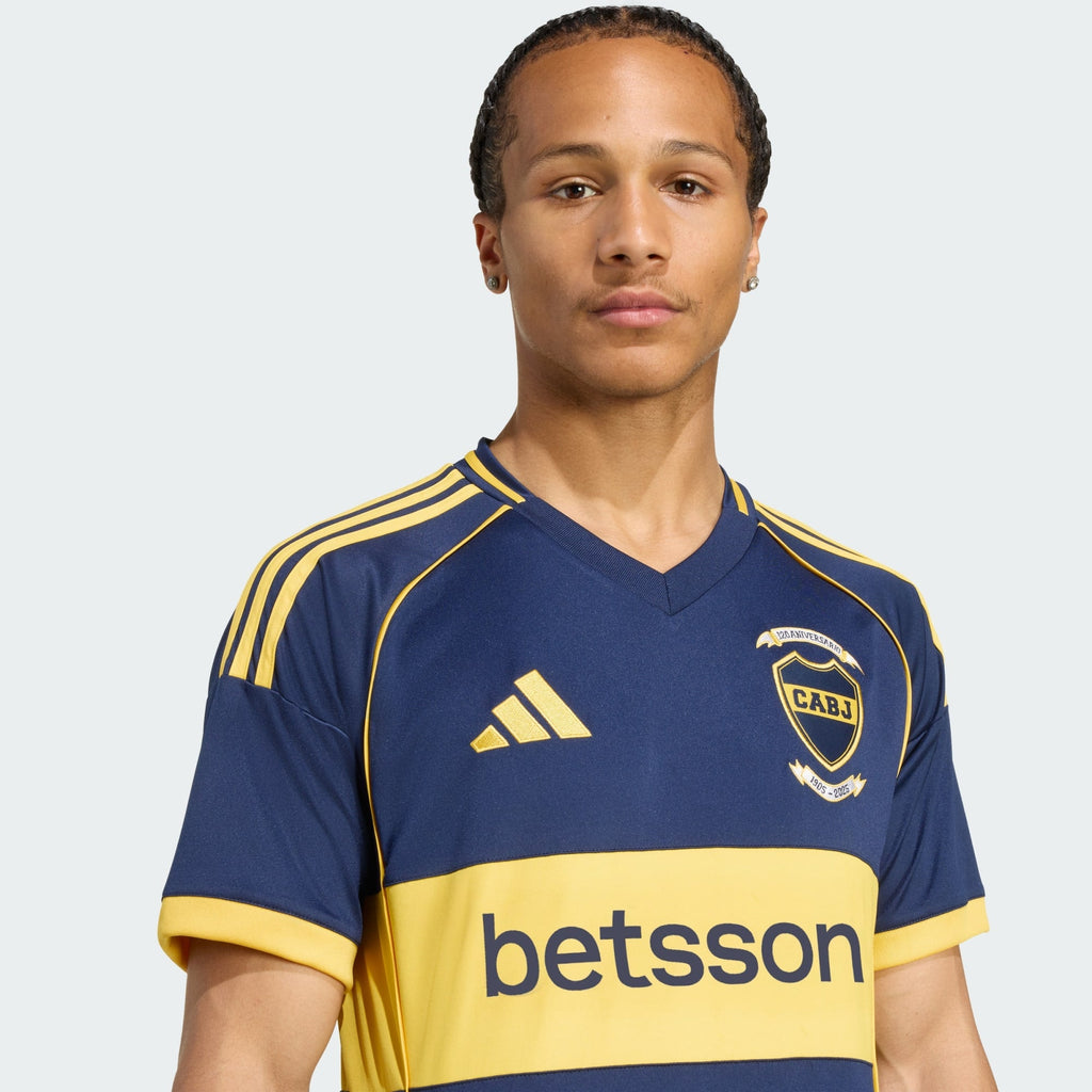 ADIDAS Boca Juniors Men Home Jersey 25/26 - JJ4298 product image 6, provided for visual reference and product detail review
