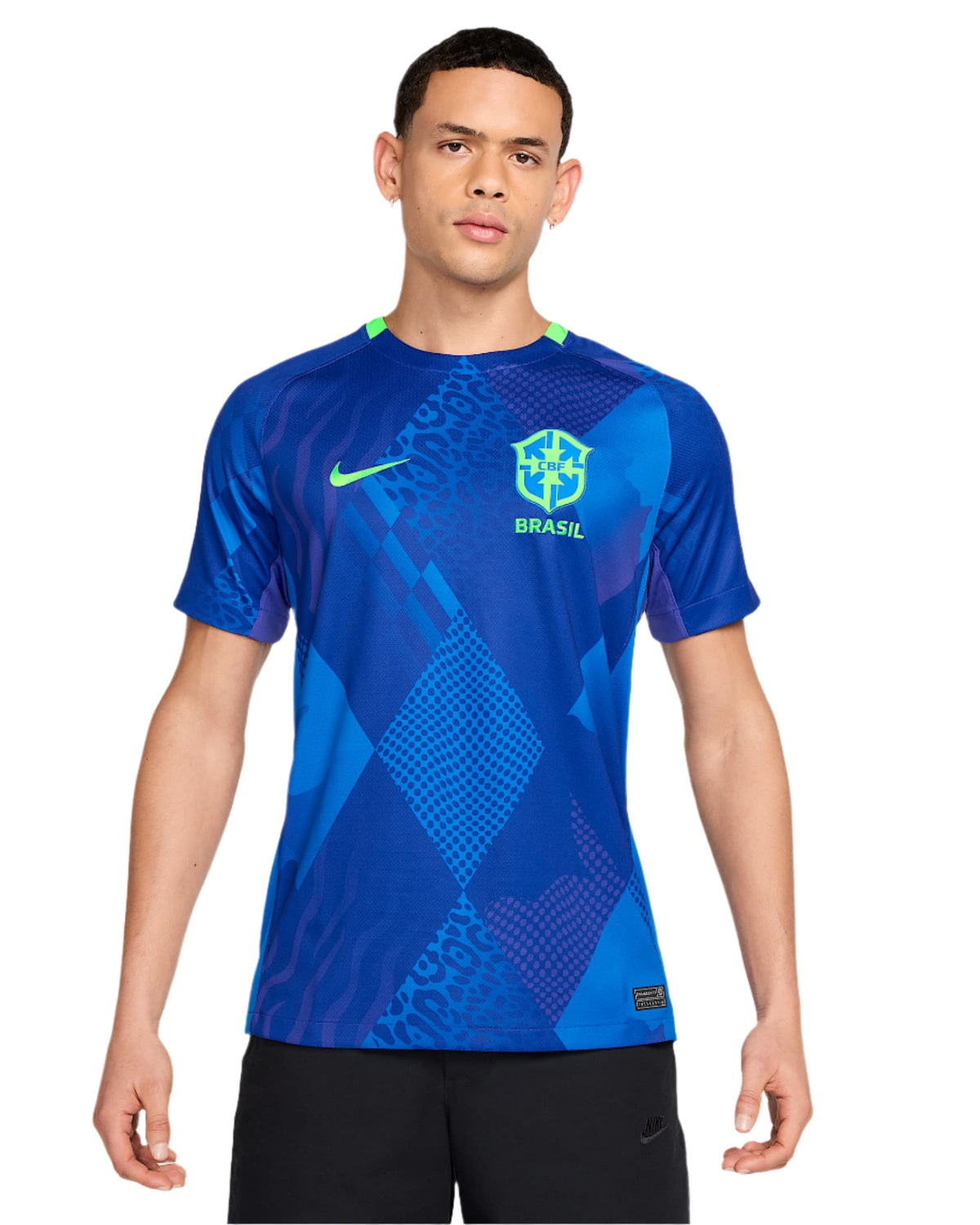 2025/26 NIKE Brazil (Women’s Team) Men’s Stadium Away Jersey - FZ9021 458 product image 1, provided for visual reference and