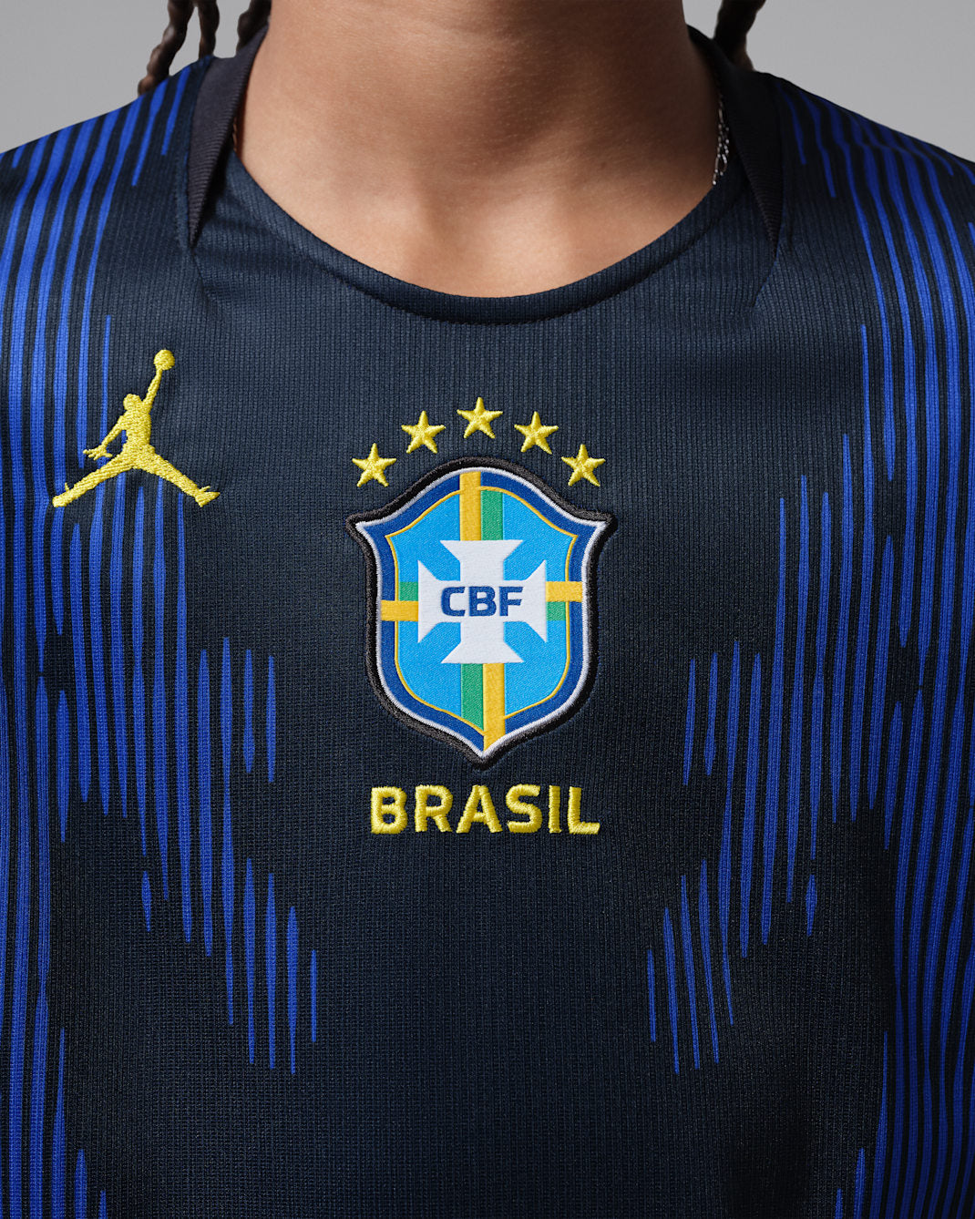 Nike Brasil Youth Away Jersey AW3 26/27 - IU1080 417 product image 4, provided for visual reference and product detail review