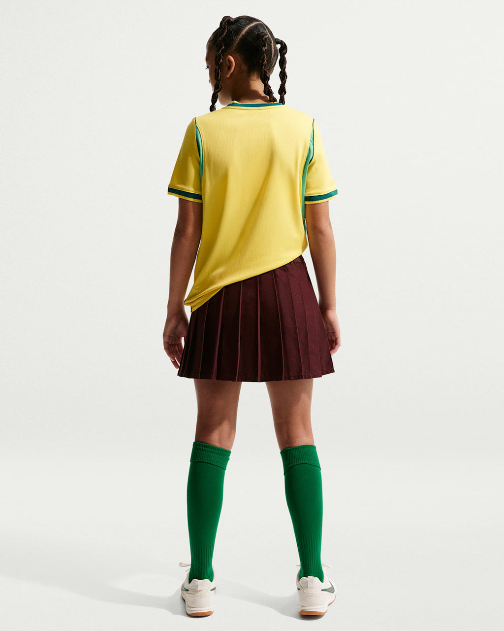 Nike Brasil Youth Home Jersey 26/27 - IO2231 724 product image 5, provided for visual reference and product detail review