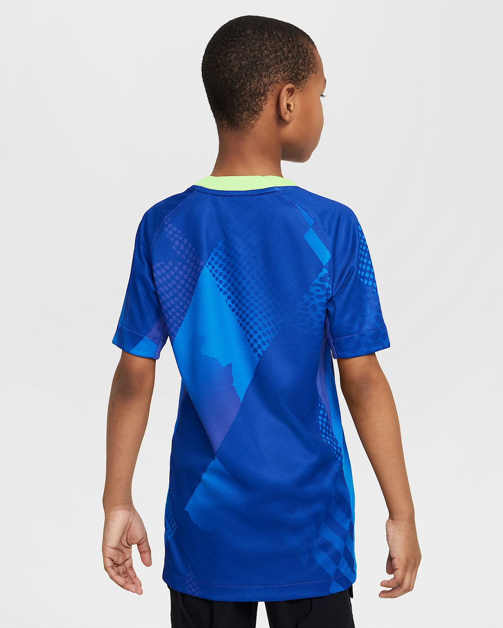 2025 NIKE Brazil (Women Team) Youth Stadium Away Jersey - FZ9195 458 product image 3, provided for visual reference and
