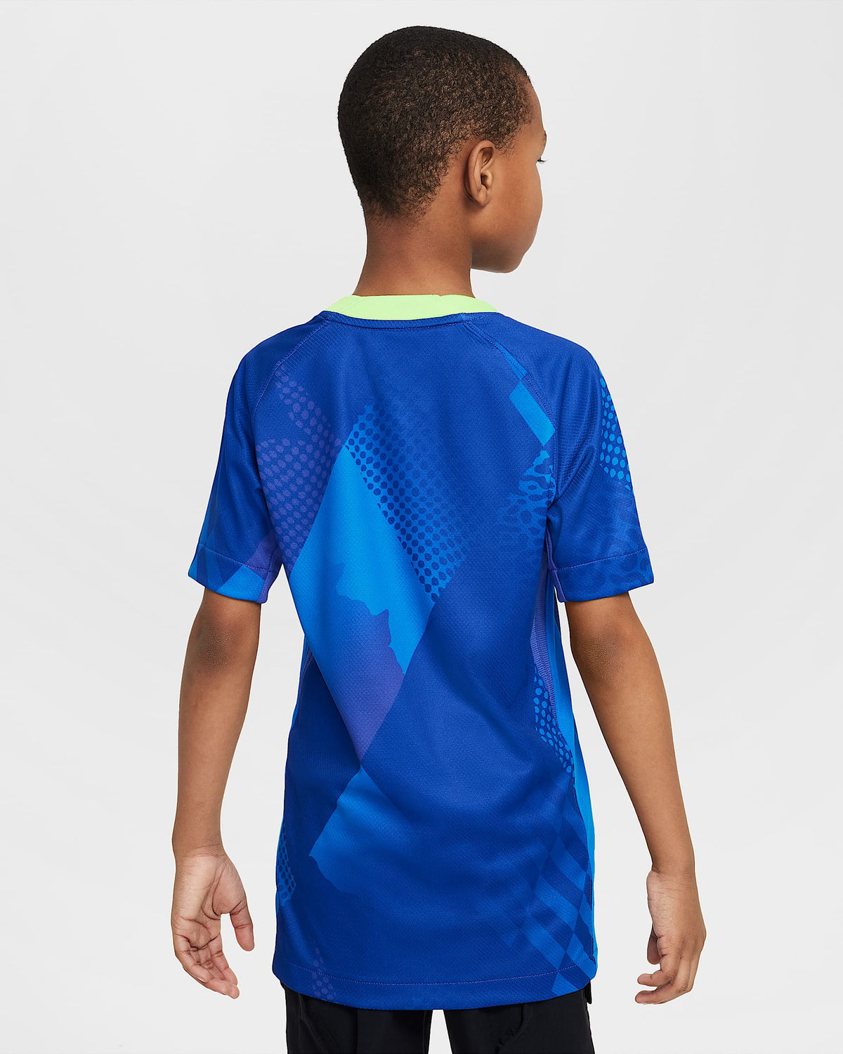 2025 NIKE Brazil (Women Team) Youth Stadium Away Jersey - FZ9195 458 product image 3, provided for visual reference and