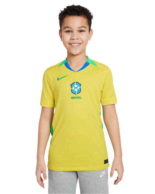 2025 NIKE Brazil (Women Team) Youth Stadium Home Jersey - FZ9194 718 product image 1, provided for visual reference and