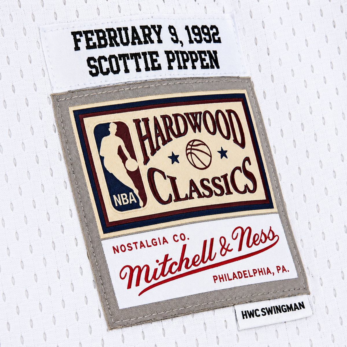 Scottie Pippen Eastern Conference All-Star Chicago Bulls Mitchell & Ness Hardwood Classics White 1992 Swingman Jersey for